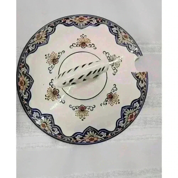 Boch Vieux Rhodes Delft-Tureen With Underplate - Picture 4 of 12